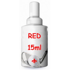 15 ml tinta roja para bolas de golf